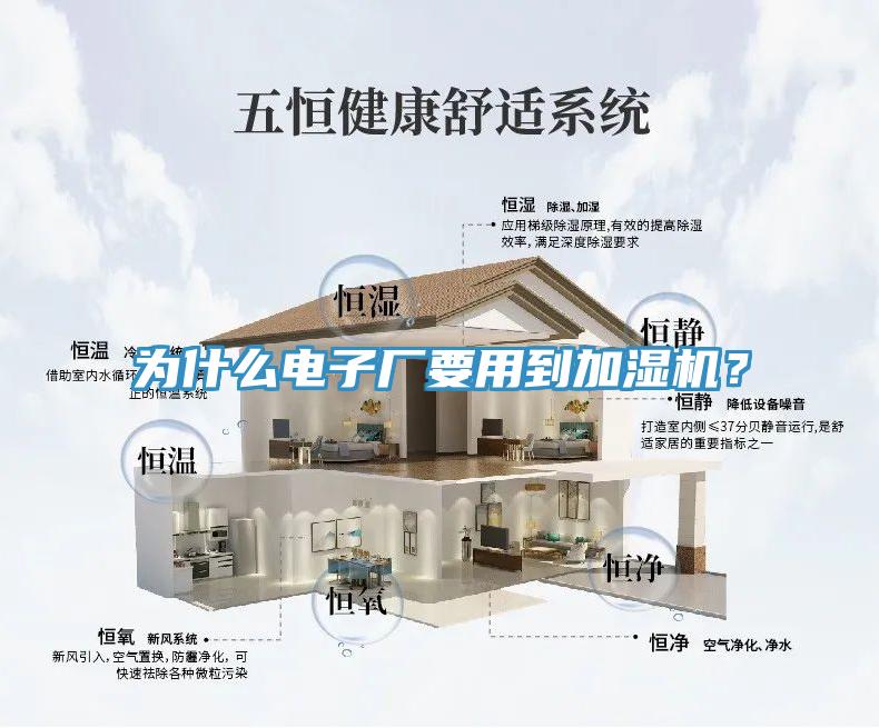 為什么電子廠要用到加濕機？