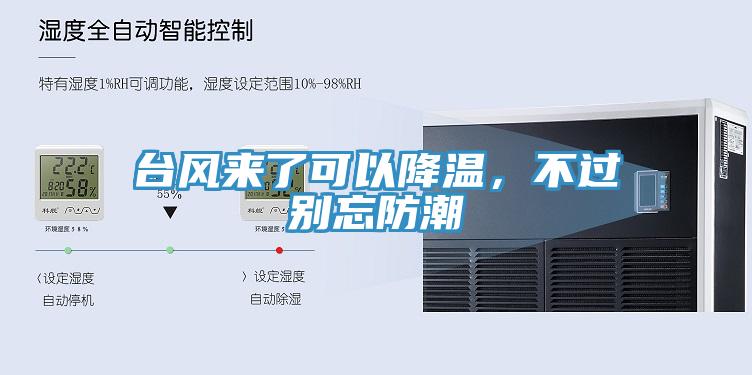臺(tái)風(fēng)來(lái)了可以降溫，不過(guò)別忘防潮