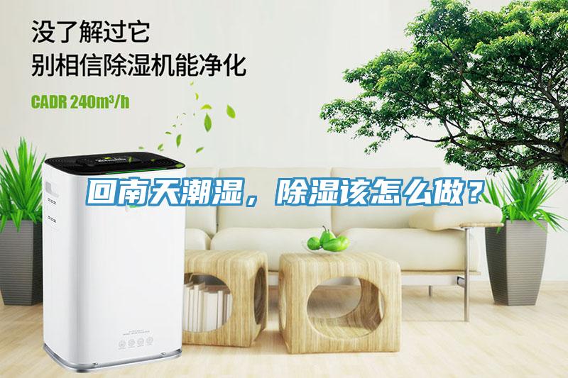 回南天潮濕，除濕該怎么做？