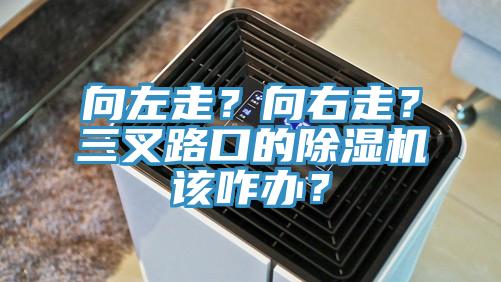 向左走？向右走？三叉路口的除濕機(jī)該咋辦？