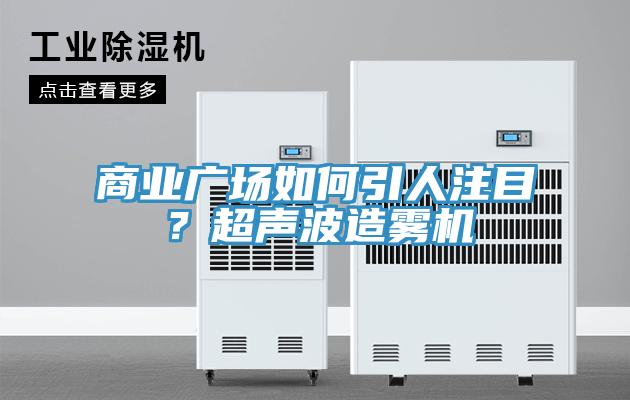 商業(yè)廣場如何引人注目？超聲波造霧機(jī)