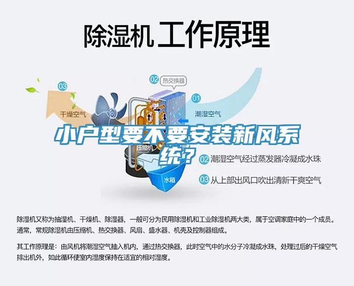 小戶型要不要安裝新風(fēng)系統(tǒng)？