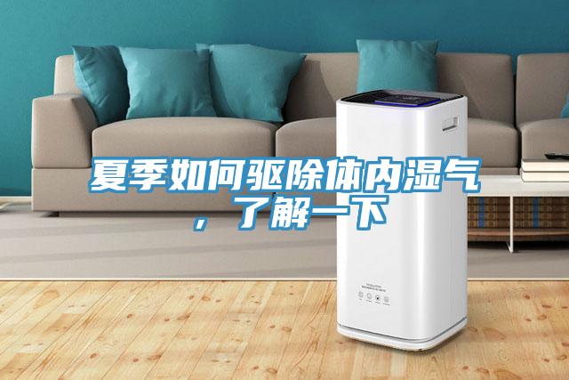 夏季如何驅(qū)除體內(nèi)濕氣，了解一下