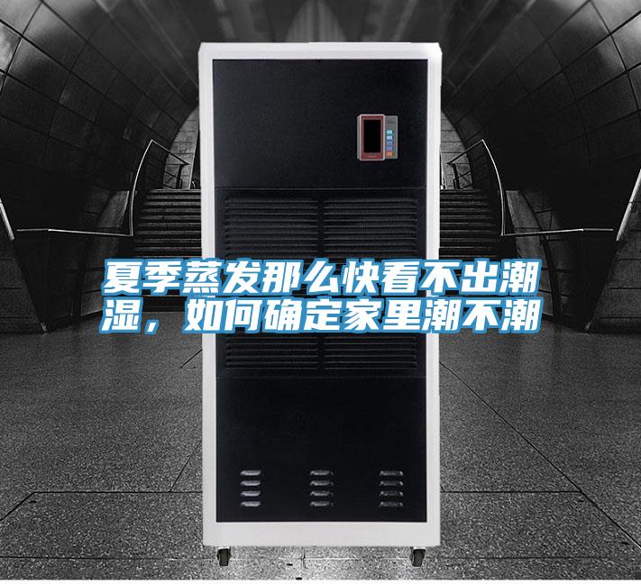 夏季蒸發(fā)那么快看不出潮濕，如何確定家里潮不潮