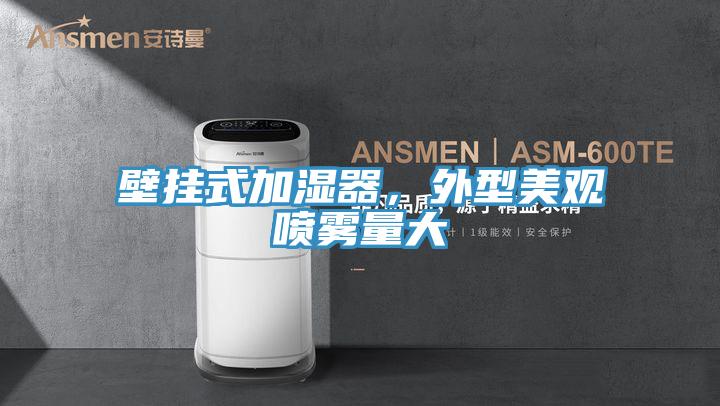 壁掛式加濕器，外型美觀噴霧量大