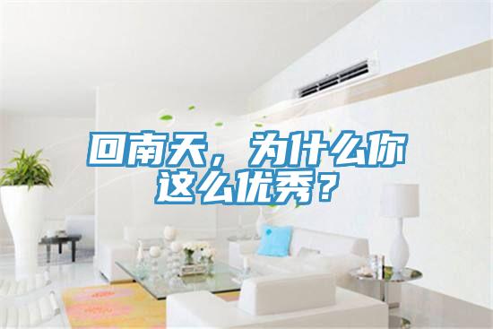 回南天，為什么你這么優(yōu)秀？