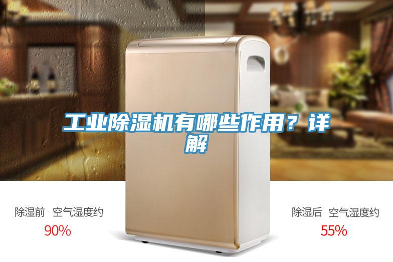 工業(yè)除濕機(jī)有哪些作用？詳解