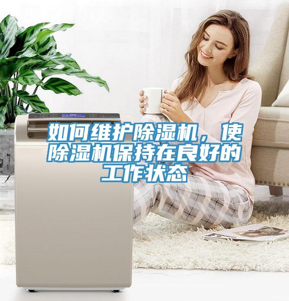 如何維護除濕機，使除濕機保持在良好的工作狀態(tài)