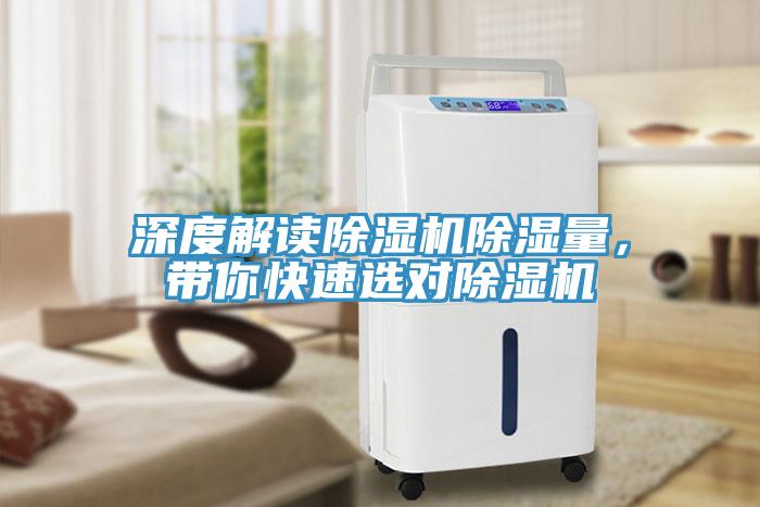深度解讀除濕機除濕量，帶你快速選對除濕機