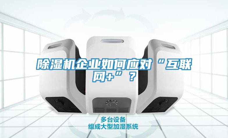 除濕機(jī)企業(yè)如何應(yīng)對(duì)“互聯(lián)網(wǎng)+”？