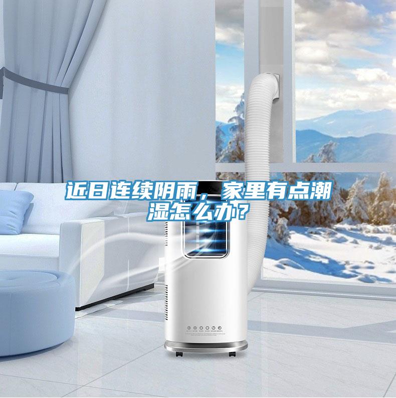 近日連續(xù)陰雨，家里有點潮濕怎么辦？
