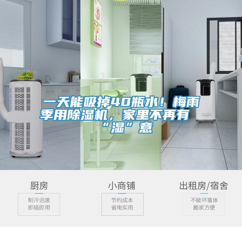 一天能吸掉40瓶水！梅雨季用除濕機(jī)，家里不再有“濕”意