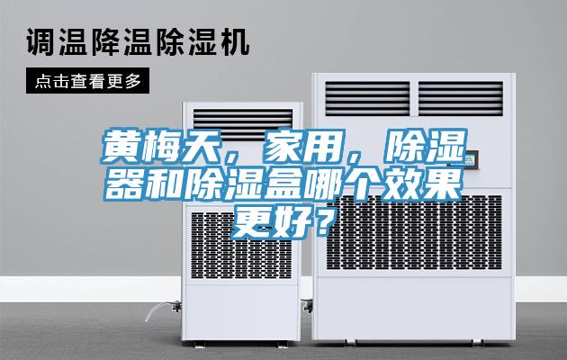 黃梅天，家用，除濕器和除濕盒哪個(gè)效果更好？