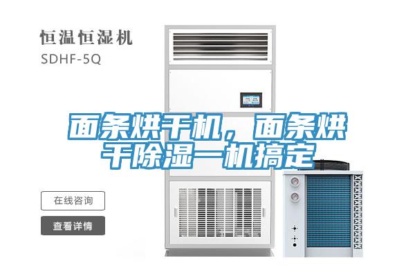 面條烘干機，面條烘干除濕一機搞定