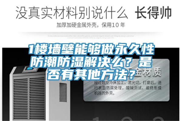 1樓墻壁能夠做永久性防潮防濕解決么？是否有其他方法？