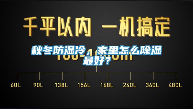 秋冬防濕冷，家里怎么除濕最好？