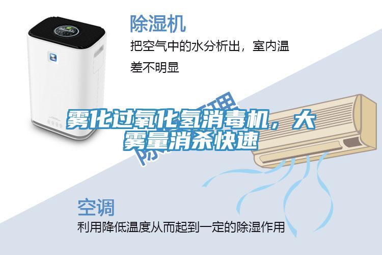 霧化過氧化氫消毒機(jī)，大霧量消殺快速