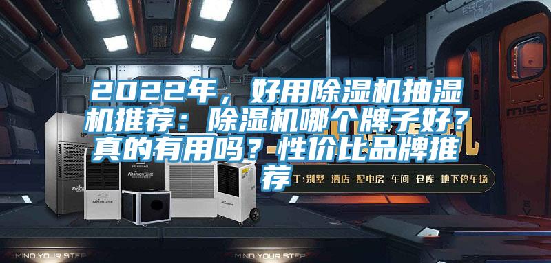 2022年，好用除濕機抽濕機推薦：除濕機哪個牌子好？真的有用嗎？性價比品牌推薦