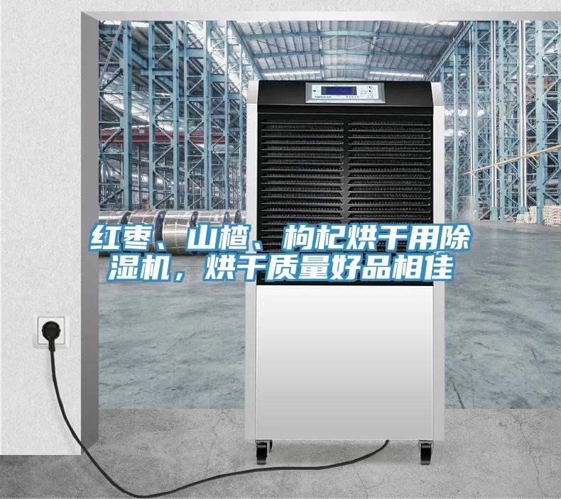 紅棗、山楂、枸杞烘干用除濕機，烘干質(zhì)量好品相佳