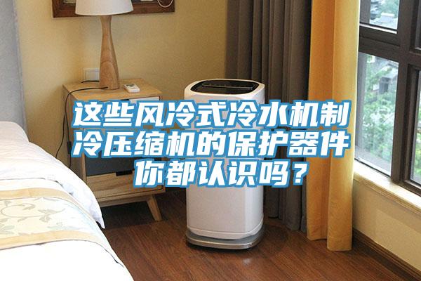 這些風(fēng)冷式冷水機(jī)制冷壓縮機(jī)的保護(hù)器件 你都認(rèn)識嗎？