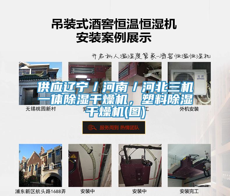 供應(yīng)遼寧／河南／河北三機一體除濕干燥機，塑料除濕干燥機(圖)