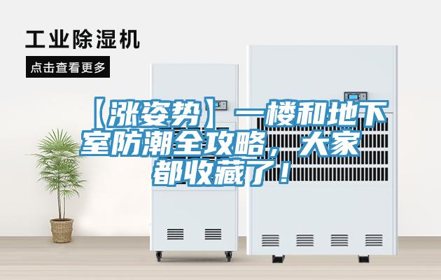 【漲姿勢】一樓和地下室防潮全攻略，大家都收藏了！