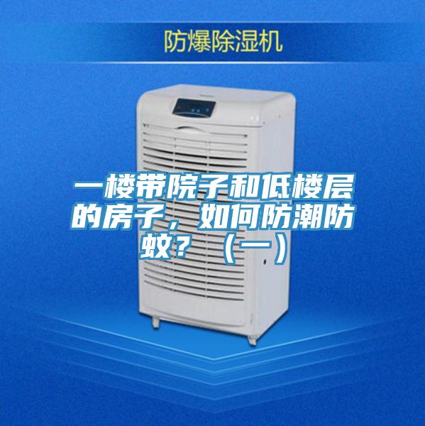 一樓帶院子和低樓層的房子，如何防潮防蚊？（一）