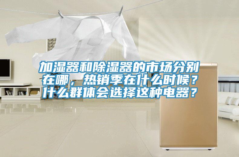 加濕器和除濕器的市場(chǎng)分別在哪，熱銷季在什么時(shí)候？什么群體會(huì)選擇這種電器？