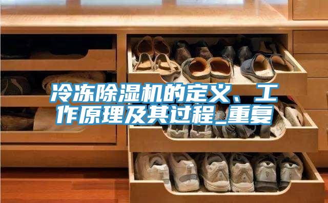 冷凍除濕機(jī)的定義、工作原理及其過程_重復(fù)