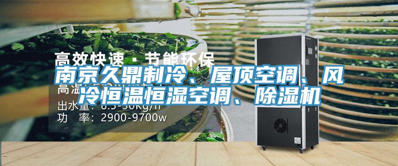 南京久鼎制冷、屋頂空調(diào)、風(fēng)冷恒溫恒濕空調(diào)、除濕機(jī)