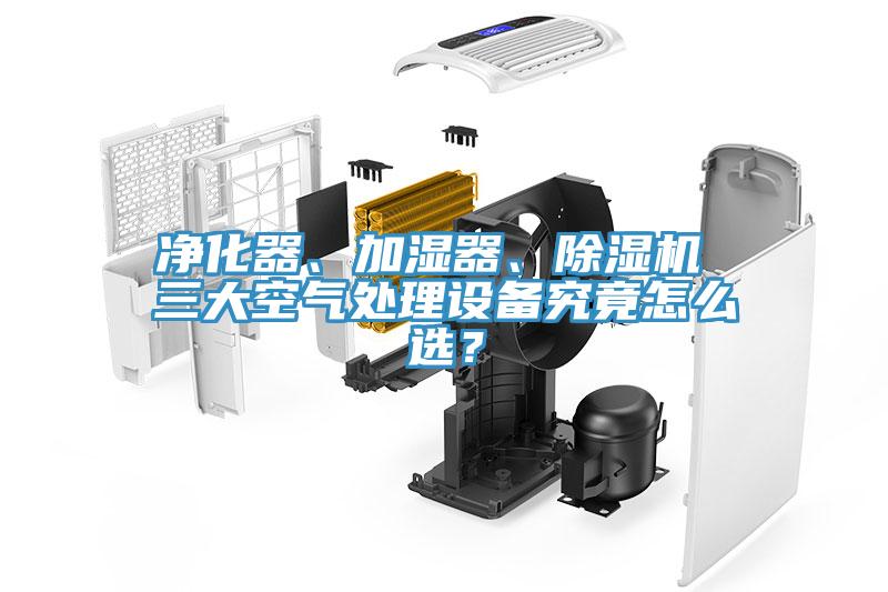 凈化器、加濕器、除濕機(jī) 三大空氣處理設(shè)備究竟怎么選？