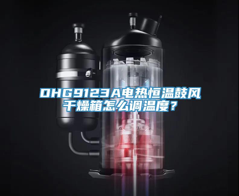 DHG9123A電熱恒溫鼓風干燥箱怎么調(diào)溫度？