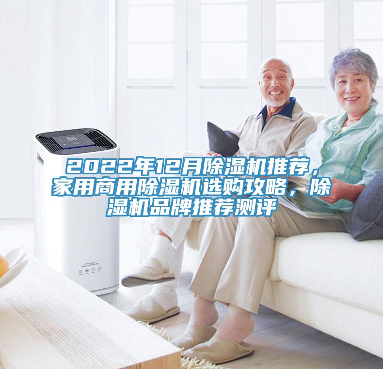 2022年12月除濕機推薦，家用商用除濕機選購攻略，除濕機品牌推薦測評