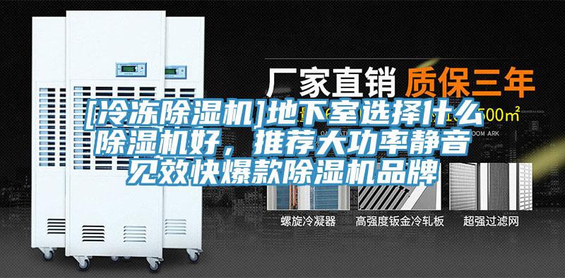 [冷凍除濕機(jī)]地下室選擇什么除濕機(jī)好，推薦大功率靜音見效快爆款除濕機(jī)品牌