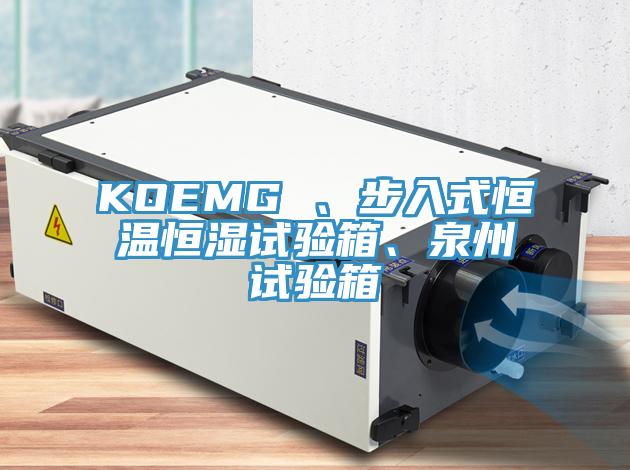 KOEMG 、步入式恒溫恒濕試驗箱、泉州試驗箱