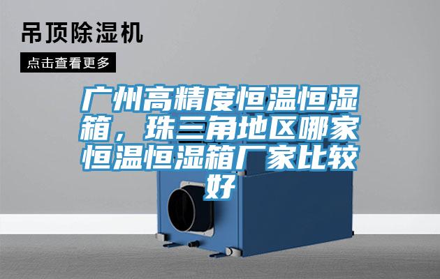廣州高精度恒溫恒濕箱，珠三角地區(qū)哪家恒溫恒濕箱廠家比較好