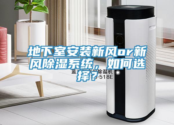 地下室安裝新風(fēng)or新風(fēng)除濕系統(tǒng)，如何選擇？