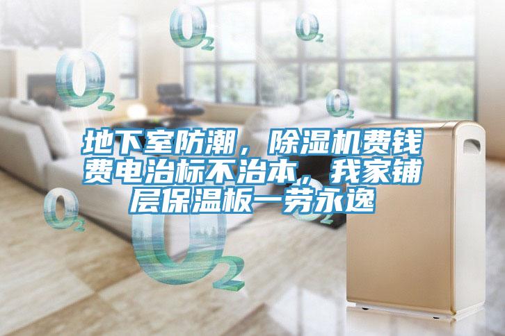 地下室防潮，除濕機費錢費電治標不治本，我家鋪層保溫板一勞永逸