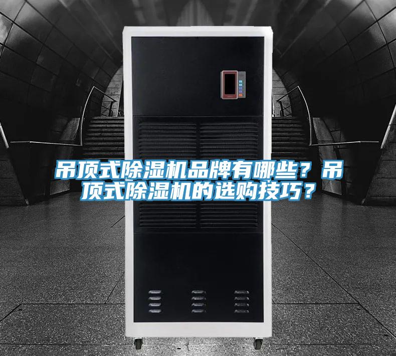 吊頂式除濕機品牌有哪些？吊頂式除濕機的選購技巧？
