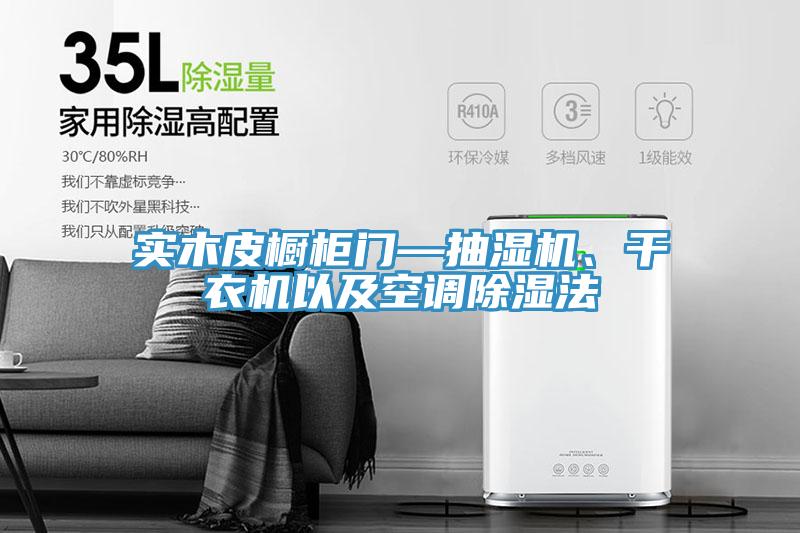 實木皮櫥柜門—抽濕機、干衣機以及空調(diào)除濕法