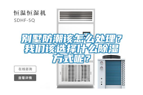 別墅防潮該怎么處理？我們?cè)撨x擇什么除濕方式呢？