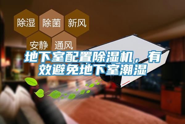 地下室配置除濕機，有效避免地下室潮濕
