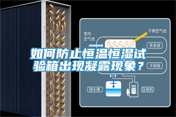如何防止恒溫恒濕試驗箱出現(xiàn)凝露現(xiàn)象？