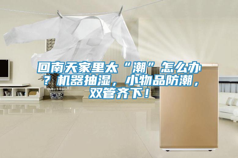 回南天家里太“潮”怎么辦？機(jī)器抽濕，小物品防潮，雙管齊下！