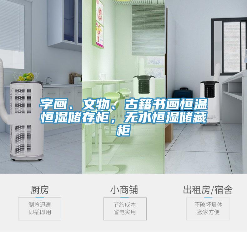 字畫、文物、古籍書畫恒溫恒濕儲存柜，無水恒濕儲藏柜