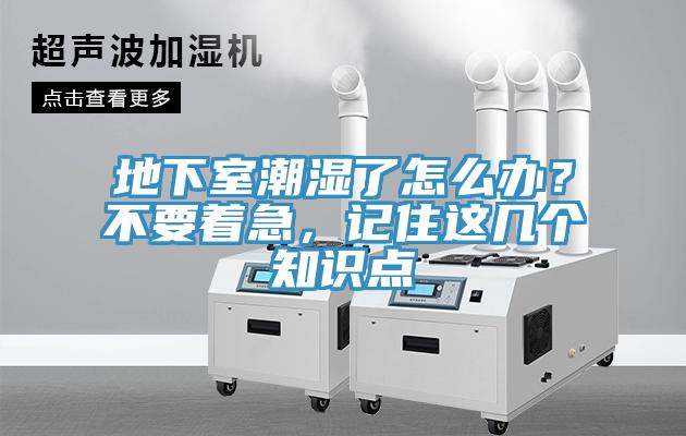地下室潮濕了怎么辦？不要著急，記住這幾個(gè)知識(shí)點(diǎn)