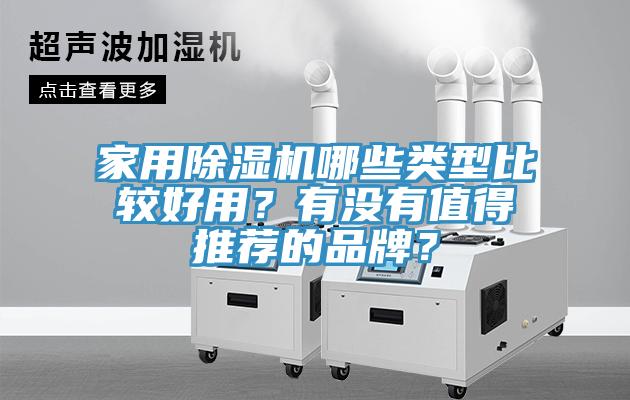 家用除濕機(jī)哪些類(lèi)型比較好用？有沒(méi)有值得推薦的品牌？