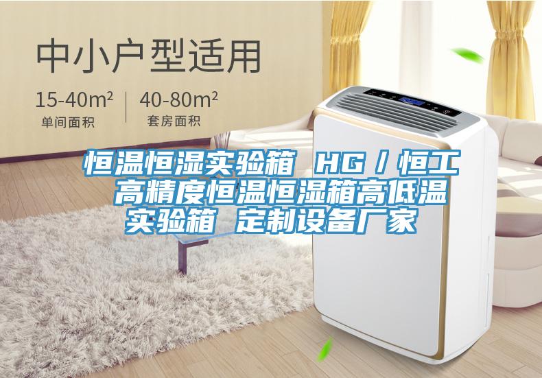 恒溫恒濕實驗箱 HG／恒工 高精度恒溫恒濕箱高低溫實驗箱 定制設(shè)備廠家