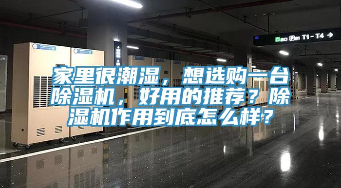 家里很潮濕，想選購一臺除濕機(jī)，好用的推薦？除濕機(jī)作用到底怎么樣？
