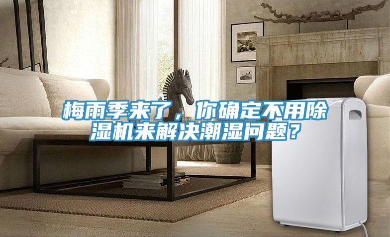 梅雨季來了，你確定不用除濕機來解決潮濕問題？